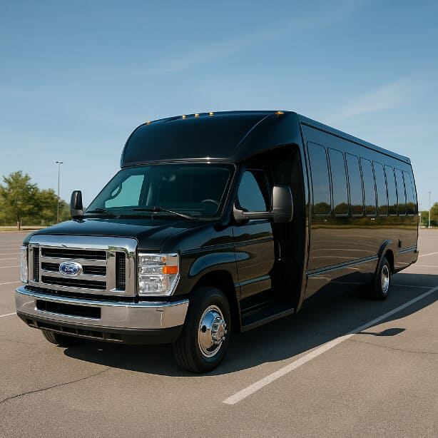 Charter Bus Rental Alexandria 18 Passenger Minibus