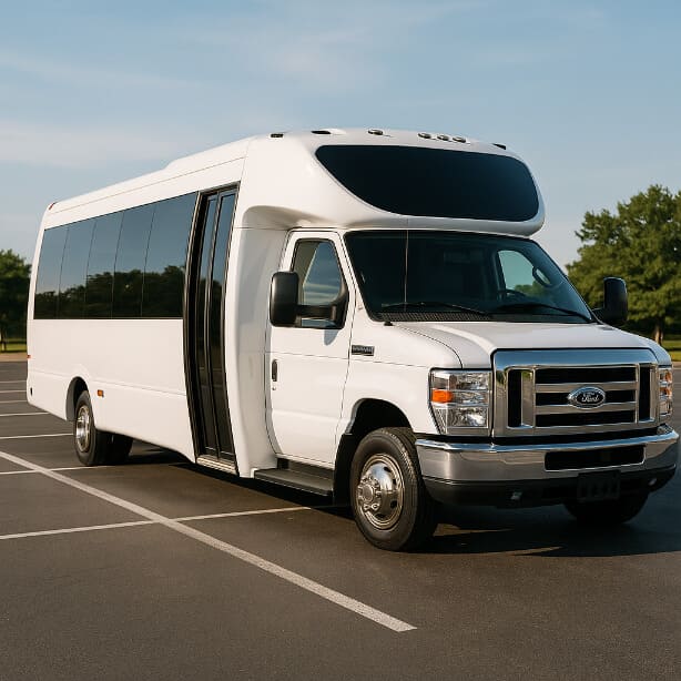 Charter Bus Rental Alexandria 20 Passenger Minibus