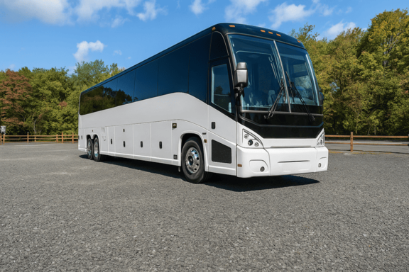 Charter Bus Rental Alexandria 56 Passenger Charter Bus